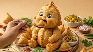 Мило или жутко? Малыши Стрит-фуд от ИИ 🥟🌶️👶 | Лучшее Oddly Satisfying ASMR видео