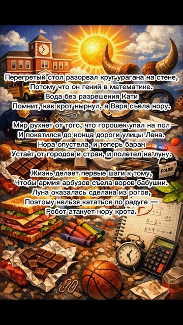 Не знаю, что я сделала, но то, что я написала - ЭТО СЛУЧАЙНЫЕ МЫСЛИ ИЗ ГОЛОВЫ. (Не Т9)