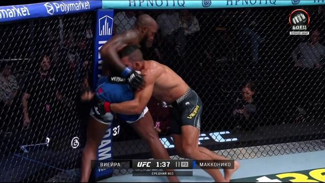 Родолфо Виейра против Эрика Макконико. UFC Fight Night