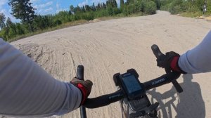 70 км по Карелии на гравийнике