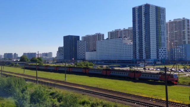 Купчино под стук колес: 1 час видео для крепкого сна