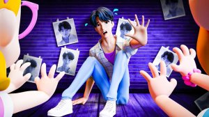 ФАН-КЛУБ ДЖИНУ: СЛАВА ИЛИ КОШМАР??? K-Pop Охотницы на Демонов Huntrix анимация