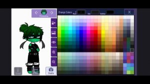 making Mikey(midnight) in gacha Club