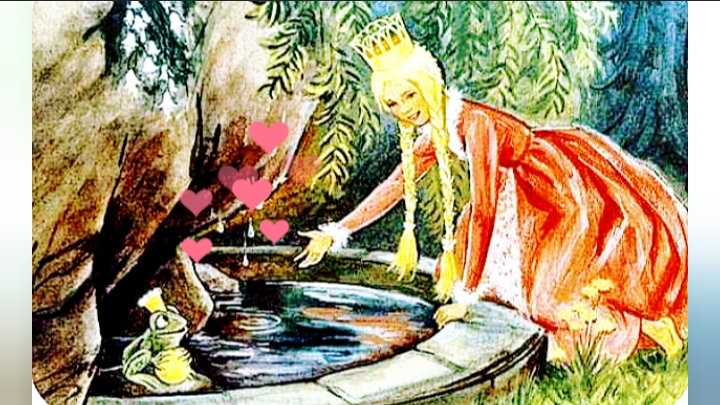 Братья Гримм / сказка/ "КОРОЛЕВИЧ ЛЯГУШКА" /аудиосказка/.🌹💗