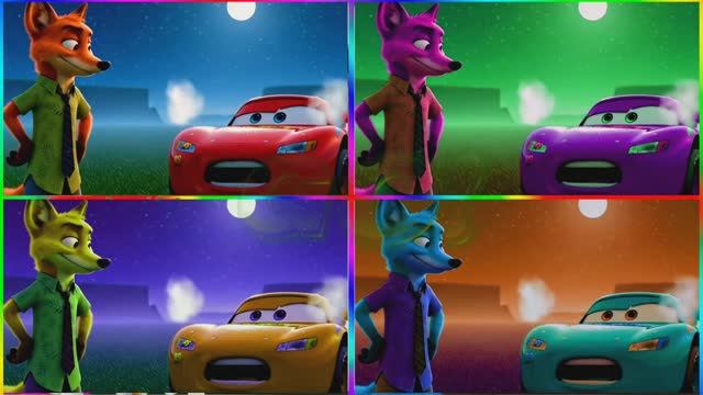 СМЕЛЫЙ МОЛНИЯ МАККУИН и ПОЖИРАТЕЛЬ под музыку COFFIN DANCE 🔥