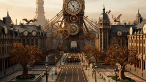 Город Времени — мир живых часов и шестерёнок