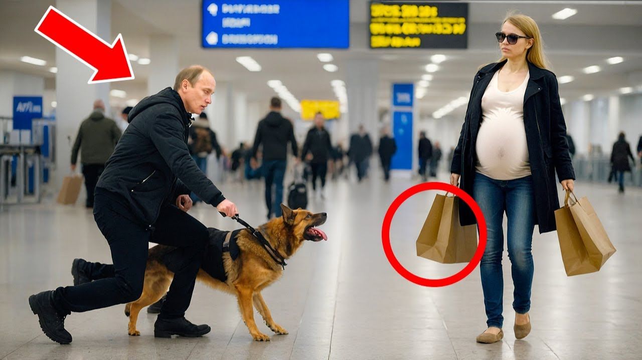 Собака отчаянно лает на беременную женщину… Когда полиция узнала правду, было уже поздно