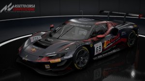 Assetto Corsa Competizione.  Ferrari 296 GT3. Nurburgring 24h. 2026.04.26