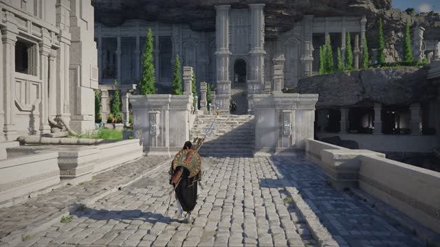 [4K] Crimson Desert  Пешеходная экскурсия по региону Эрнанд (Руины, города и дикая природа)