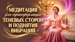МЕДИТАЦИЯ ДЛЯ  ПОДНЯТИЯ ВИБРАЦИЙ | ТРАНСФОРМАЦИЯ ТЕНЕВЫХ СТОРОН НА МЕСТЕ СИЛЫ