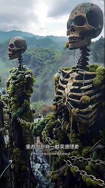 Мистика и фантастика. Астральные скелеты. Невероятное #невероятное #чудо #необычный #фантастика #ИИ