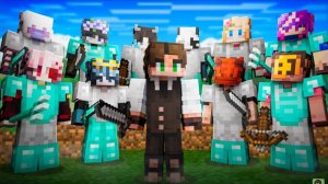 Майнкрафт Спидранер Против 10 Девушек