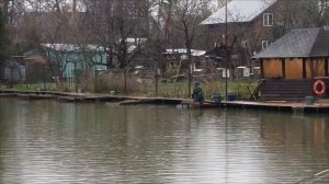 Поимка форели.