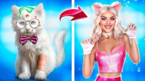 Мы спасли бездомного котенка! Лайфхаки для владельцев животных!