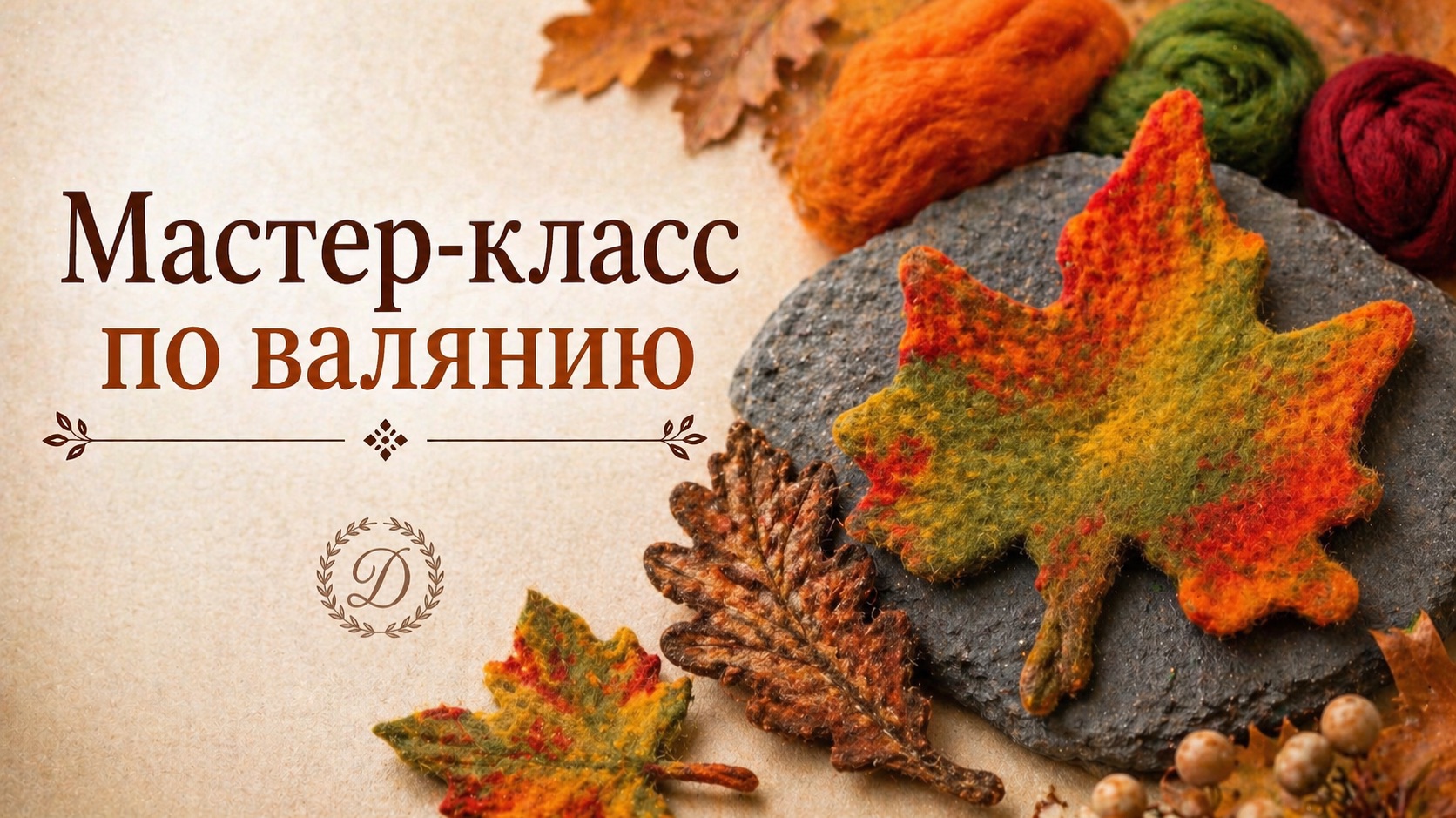 Как свалять кленовый лист.