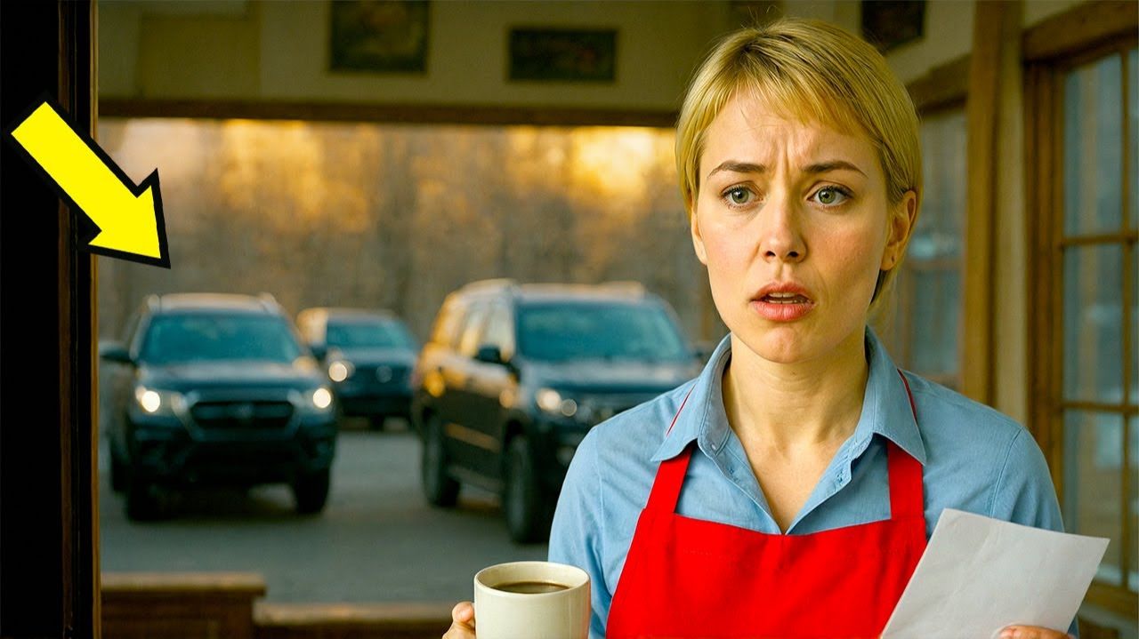 Официантка тайно кормила молчаливого мальчика — однажды к кафе подъехали 4 внедорожника