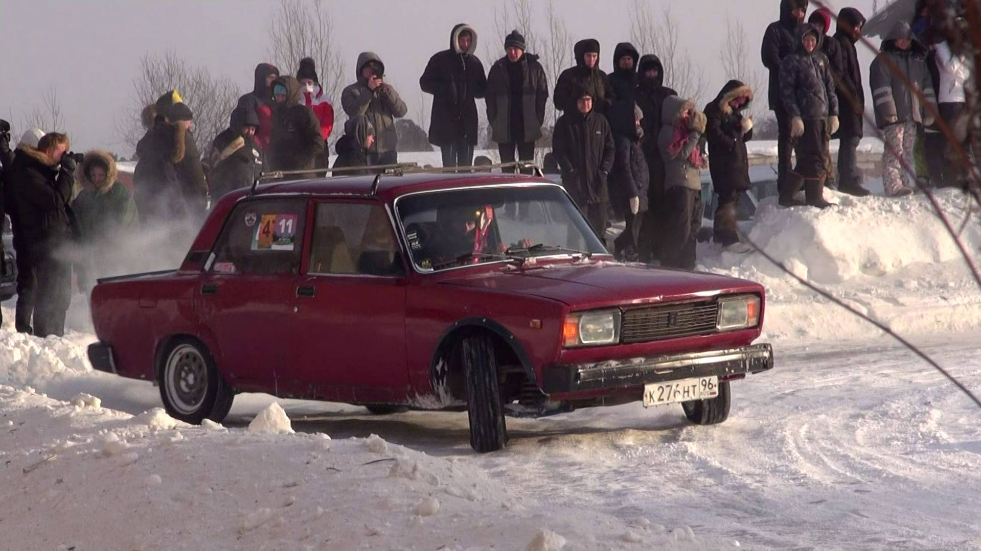 Дрифт парный зимний.