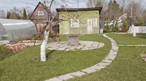 28-04-2026.Дача.Ветер или вороны портят клумбы🤔(25.04.-26.04.)