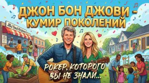 Джон Бон Джови - кумир поколений. Видео с озвучкой.