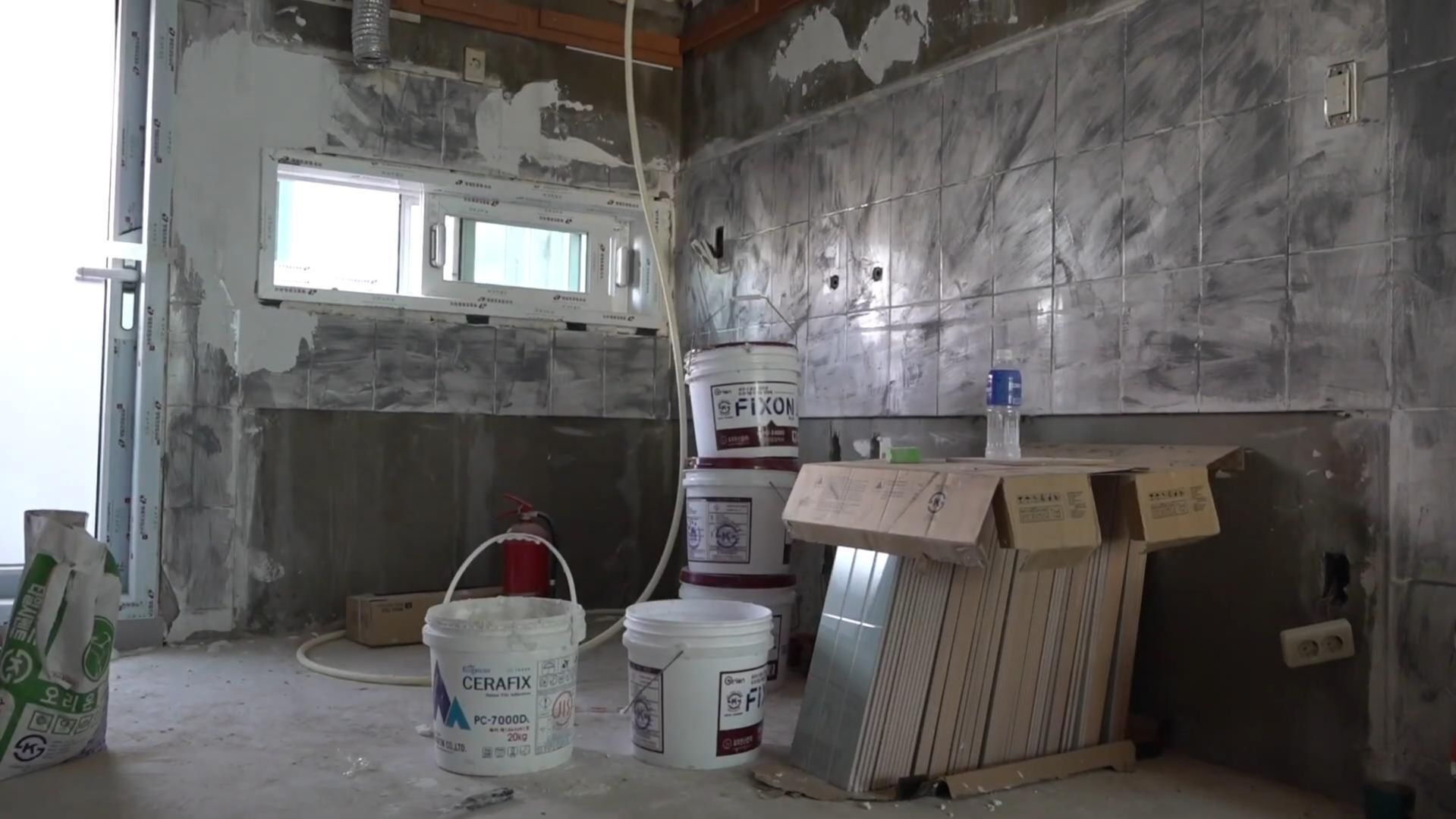 Как корейские мастера ремонтируют квартиры.