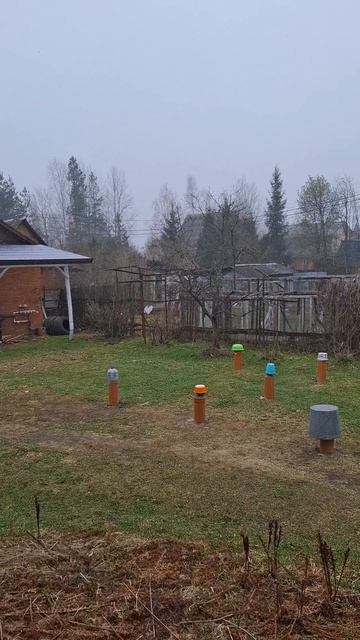 Сделал фундамент и пришёл АПРЕЛЯБРЬ #жизньвдеревне #стройка #веснапришла