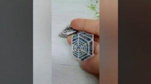 Брелок «паук и паутина», подвеска «паучок»