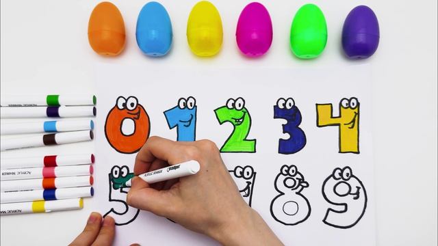 Учим считать до 10 | Цифры для малышей |Развивающее видео