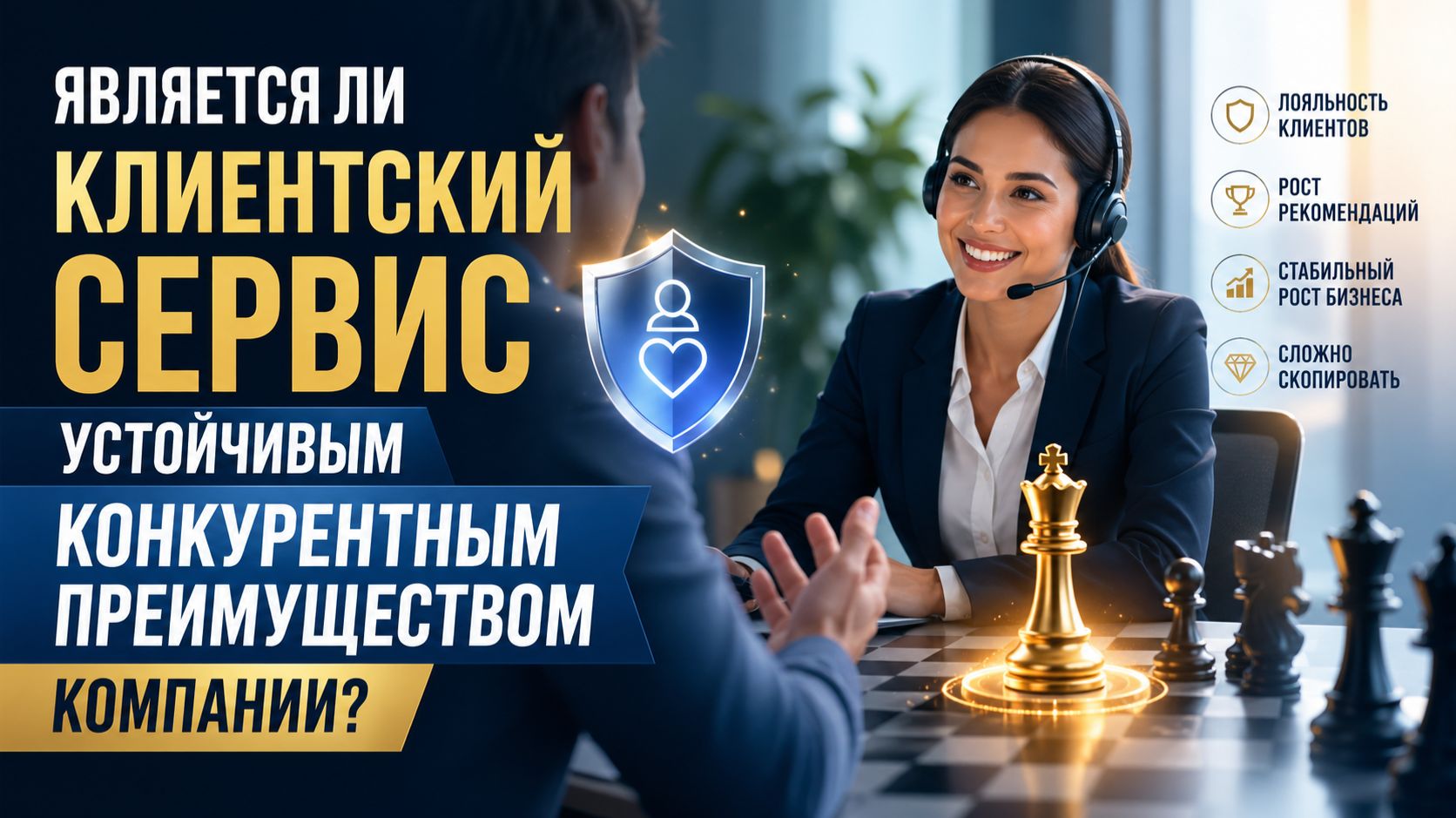 Является ли клиентский сервис устойчивым конкурентным преимуществом компании