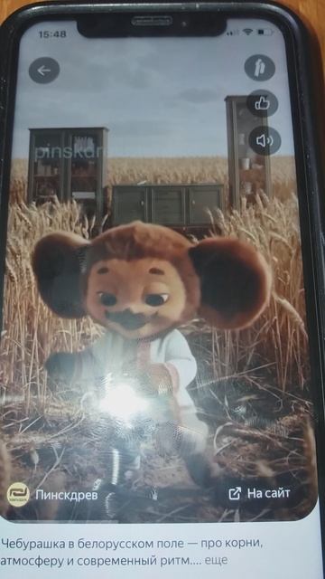 Чебурашка вырос