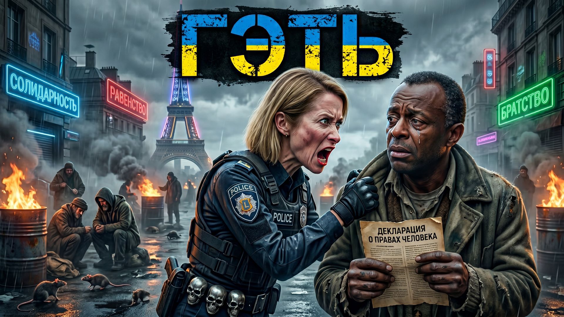 Спива: МЫ КАК ЧЕРНЫЕ В ЕВРОПЕ НЕ НУЖНЫ. Макрон — новый Наполеон.. Будано на исповеди!»