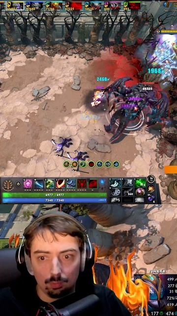 Эта комбинация кнопок стирает всё в CUSTOM HERO CHAOS DOTA 2