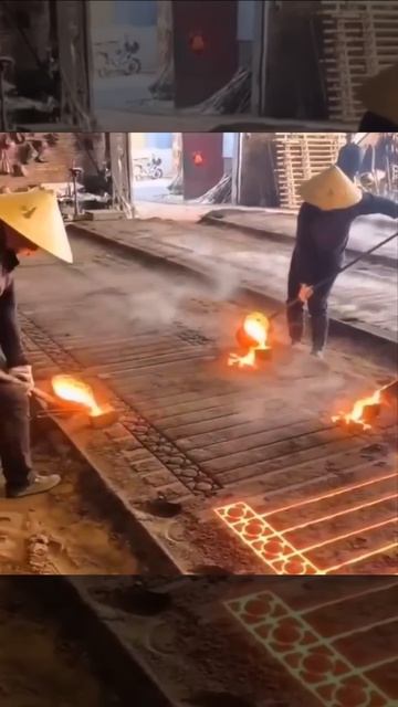 2047. Процесс литья забора