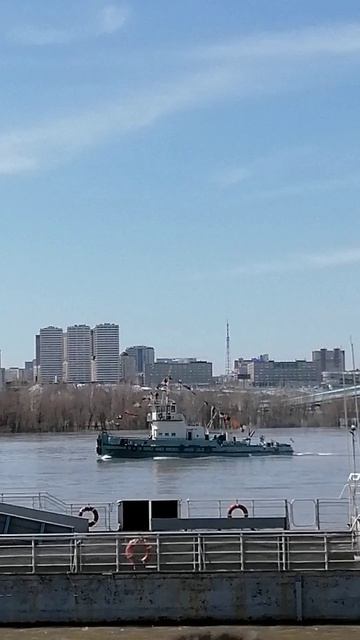 Открытие навигации на реке Обь 2026 #Новосибирск #shorts