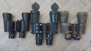 Сравнение Бинокля БПО 10х42 КОМЗ с БПс 10х40 КОМЗ и БПШЦ 2 10х50 ЗОМЗ Часть 2