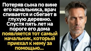 ИСТОРИИ ИЗ ЖИЗНИ/Потеряв сына по вине начальника, врач спивается и сбегает в глухомань