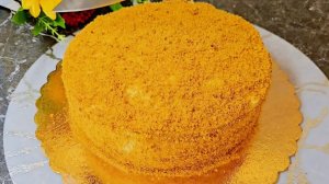 САМЫЙ ВКУСНЫЙ Торт МЕДОВИК! Тающий во рту МЕДОВЫЙ ТОРТ за 30 минут