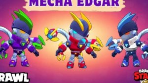 Обзор на скин Эдгар Меха Brawl Stars