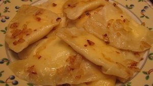 Вареники с творогом (соленый вариант)