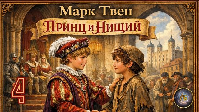 Марк Твен - Принц и нищий. Аудиокнига. Глава 4