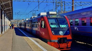 Поездка на рельсовом автобусе РА2 109, Каменогорск - Выборг.