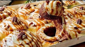 Это лучшие СИННАБОНЫ, которые я пробовала! Тающие во рту, нежнейшие и сочные булочки синнабон