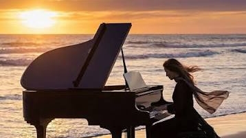 Шум моря + пианино