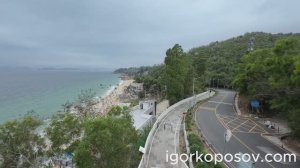 Шэньчжэнь #14 Shenzhen 04.2026 Живописная тропа вдоль береговой линии до маяка Beizaijiao (背仔角灯塔)