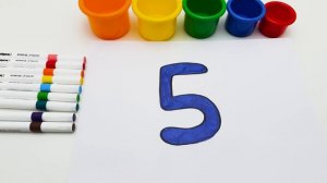 Учим считать до 10 | Цифры для малышей | Рисуем от 1 до 10 |Развивающее видео