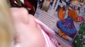 утро с Дашей ,читаем сказку