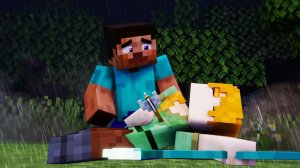 Не поздно ли? Приключения Алекса и Стива (анимация Minecraft)