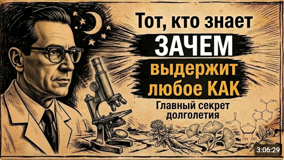 Тело Отказывается Жить, когда нет ЭТОГО. Гениальное открытие Виктора Франкла.