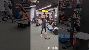 Анна Каменцева, ТФ Куркино, тренер, 46 повторений, первая попытка