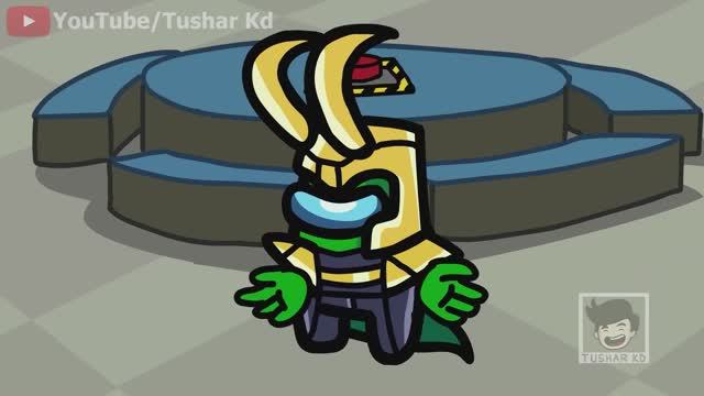 🟢Среди нас Но ЛОКИ - САМОЗВАНЕЦ !! [Мультяшная анимация]