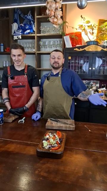 Новая подача греческого салата